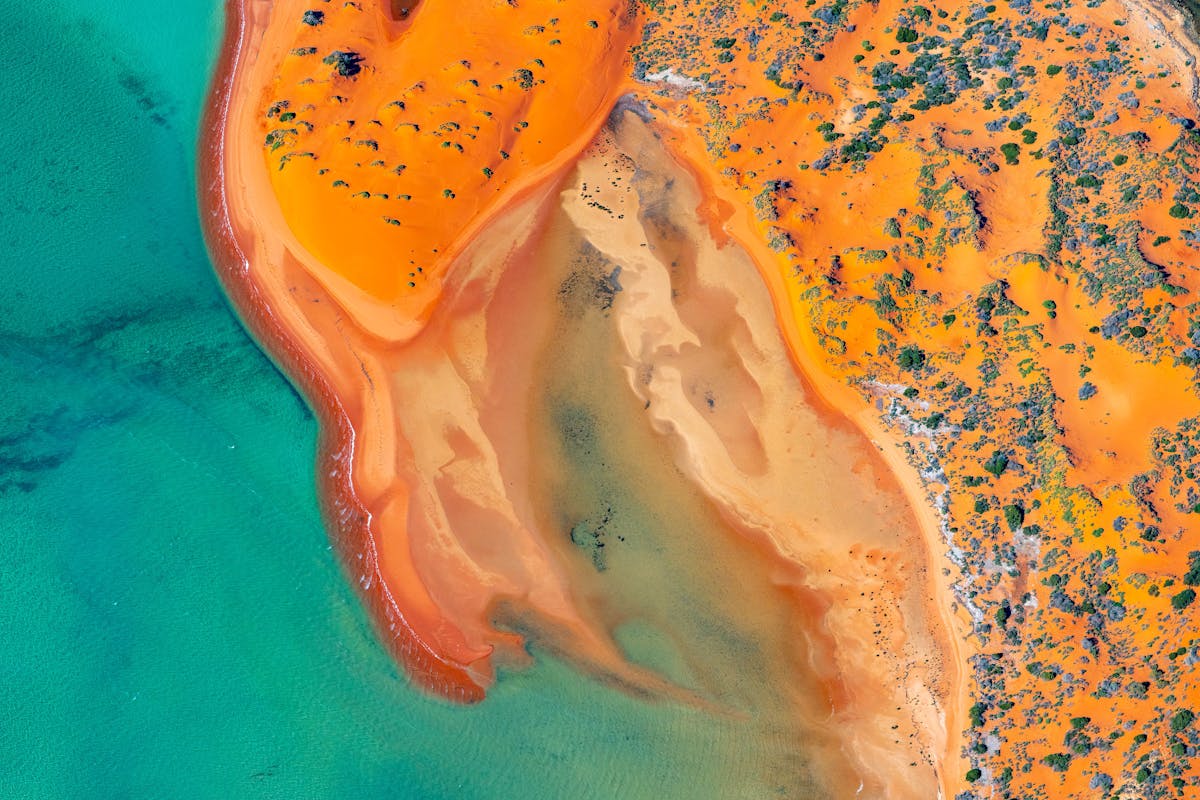 Aerial landscape